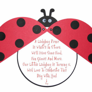 Lady invitations for birthday party or baby shower- (Quantity 20)