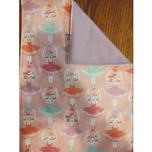 Organic Catnip Blankets Fleece - Ballerina Kittens
