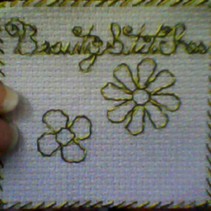 BeautyStitches Coaster Designs: Flowers