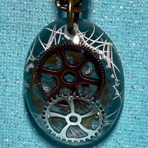 Steampunk Gears Necklace