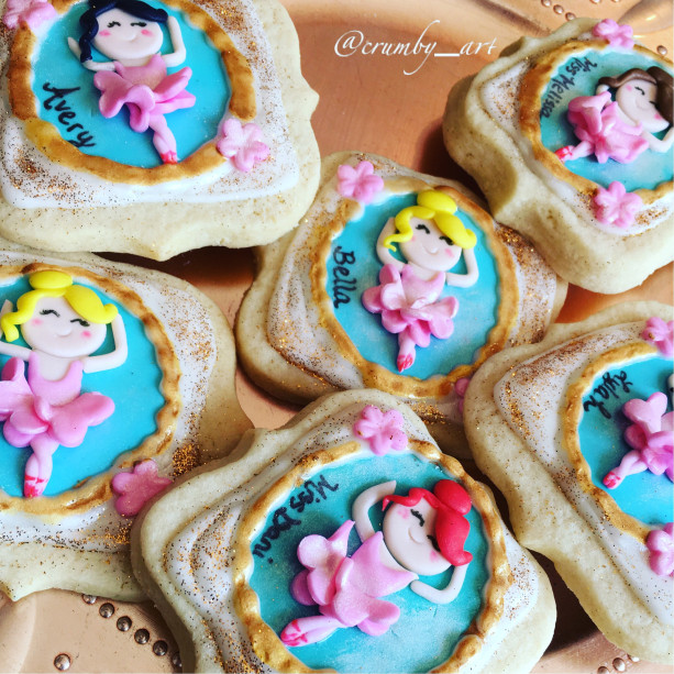 Ballerina Cookies