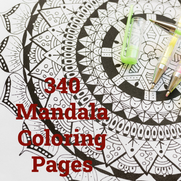 340 Mandala Coloring Pages