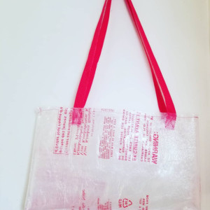 Clear Warning Tote