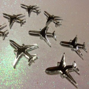 airplanes,laser cut,laser cut planes,jets,airplane charms,