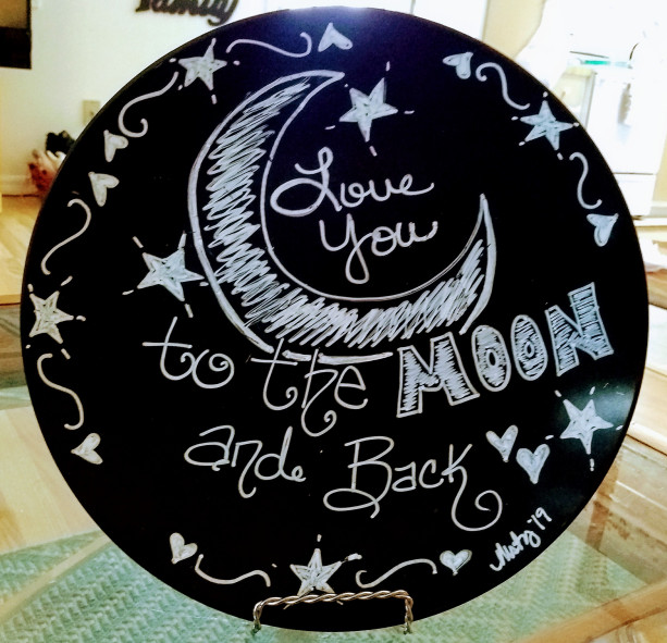 "I love you to the Moon and Back"