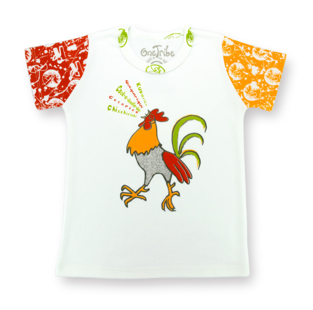 Singing Rooster children's t-shirt