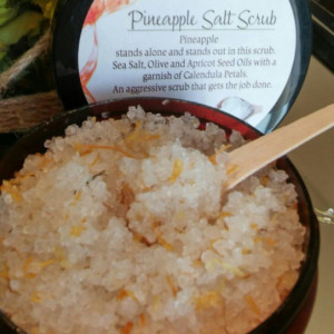 Pineapple Salt Scrub