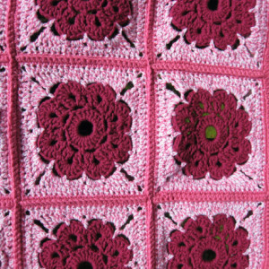 Maybelle Flower Baby Blanket