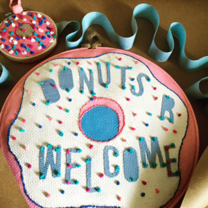 Welcome Donut Sign