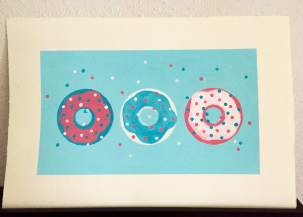 Donut Painting 