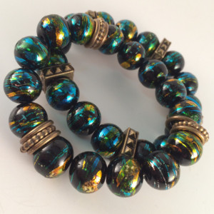 Chunky bracelet set (multiple colors available)