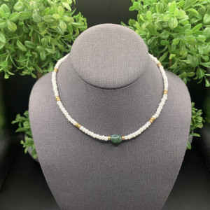 Beaded|Gemstone Necklace
