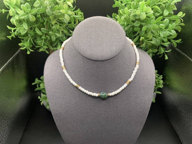 Beaded|Gemstone Necklace