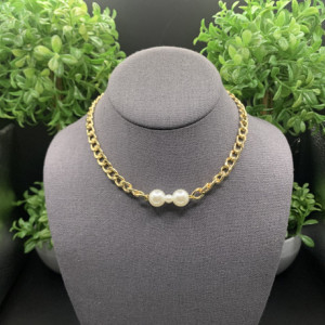 Chain|Pearl Necklace 