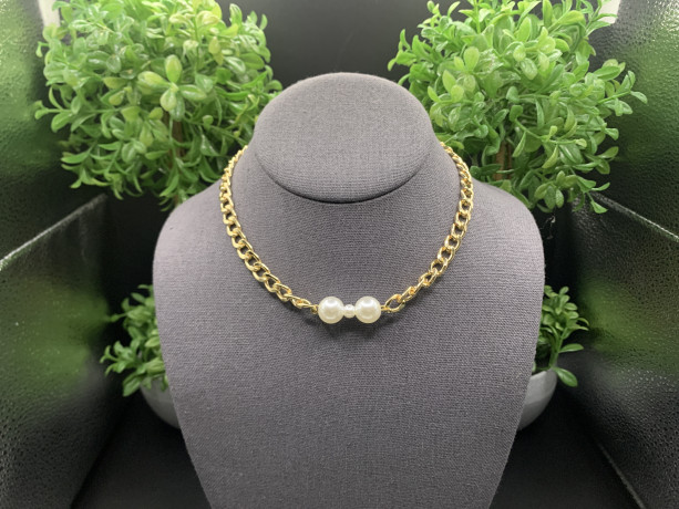 Chain|Pearl Necklace 