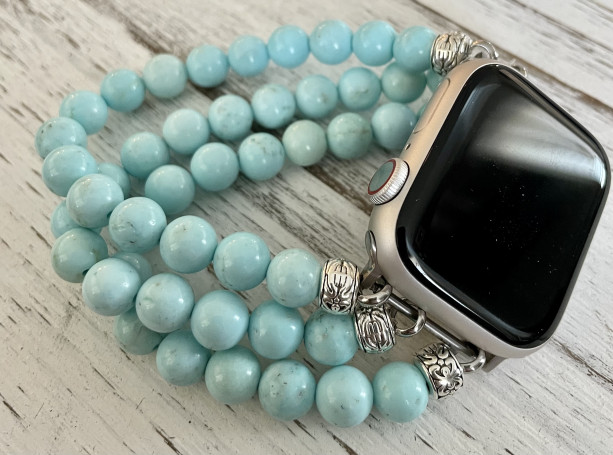 Creme Turquoise Apple Watch Band