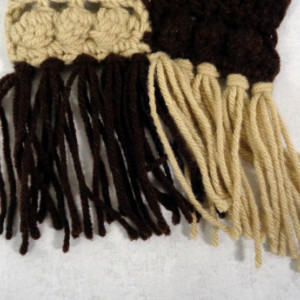 winter scarf - long scarf - Christmas gift - holiday gift - Gift under 100 - warm scarf - long warm scarf - warm winter scarf - brown scarf