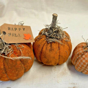 Pumpkin handmade halloween 3 set