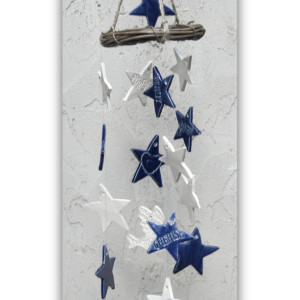 Personalized Celestial Wind Chime Peace in the Stars