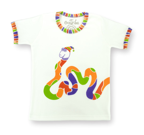 Rainbow Snake Children's T-shirt