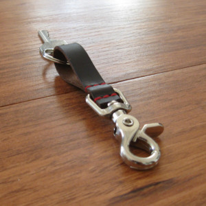 Small Leather Key Chain