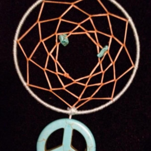 Small Turquoise Dream Catcher