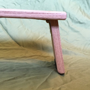 Handmade Meditation Bench - Oak with folding legs *FREE SHIPPING*