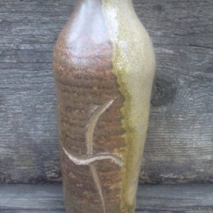 Local Clay Pottery Bottle