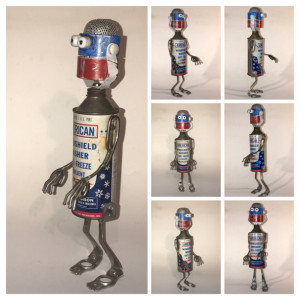 All American Assemblage Robot by Jeffery Weatherford