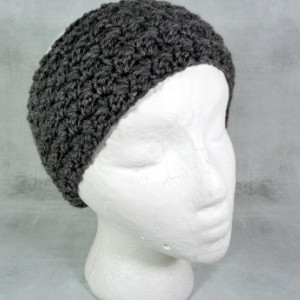 knit headband - crochet headband - winter ear warmer - winter head wear - stocking stuffer - gift under 20 - winter headband - grey warmer