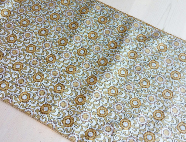 Gorgeous Table Runner - Gold-Tone & Silver-Tone, FREE SHIPPING, Made in America