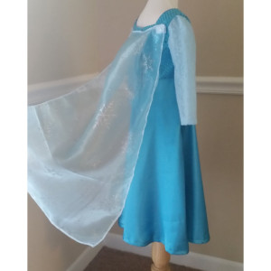 Ice Queen Elsa Inspired Dress for Girls 1T-4T