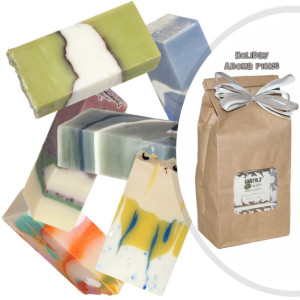 Gift Set from Earthly Delight Natural Soap - Six 2.75 oz. Scented Body Bars - 4 Sets to choose - Healthy Skin