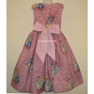 NEW Handmade Disney Princesses Cinderella/Tiana/Rapunzel Dress Custom Sz 12M-14Yrs