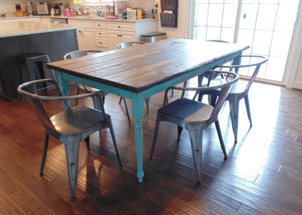 Handcrafted Turned Leg Table