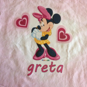 DISNEY MINNIE MOUSE PERSONALIZED PILLOWS