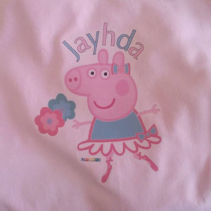 PEPPA PIG PERSONALIZED PILLOWS
