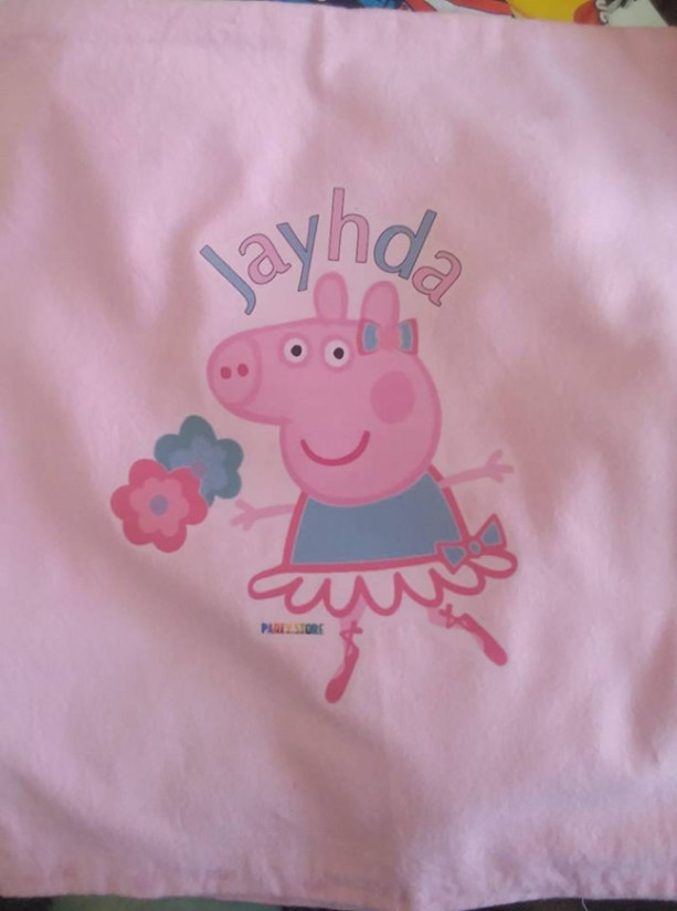 PEPPA PIG PERSONALIZED PILLOWS