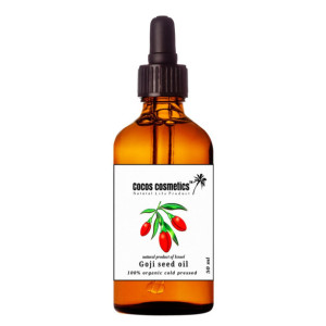 Goji Berry Oil | by Cocos Cosmetics Goji Berry Seed Oil | Facial Goji Oil | Facial Treatment Oil | Anti Aging Goji | Organic Goji Oil