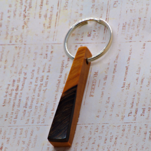 Ironwood Keychain; Symbolic Personal Gift Minimalist