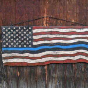 Huge American Thin Blue Line Flag