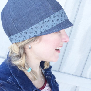 Women's Cloche Hat - Reversible Spring Hat for Women