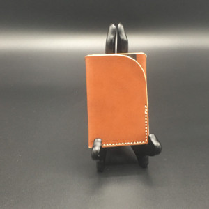 Hand Made Minimal Wallet - 2 Pocket - Business Card Case in Sedgwick Bridle Leather