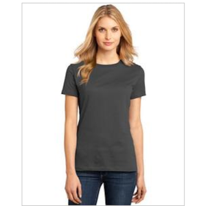 Southern Comfort Whiskey XS To XL District Brand Crew T-shirt For Women In Espresso With White Ink