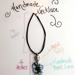 Handmade Point Lace Necklace