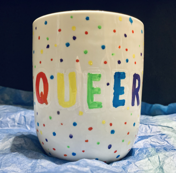 Queer Mug - Hand painted