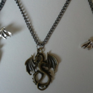 The Dragon and The Knight Necklace