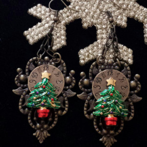 It's Christmas Time Dangle Earrings