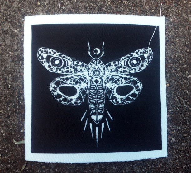 Witchy Moth Patch