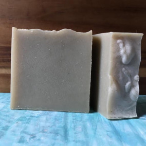 2 Bars Hippie; Sandalwood + Patchouli Scented Handmade Cold Process Bar Soap 98.7% Natural & Vegan